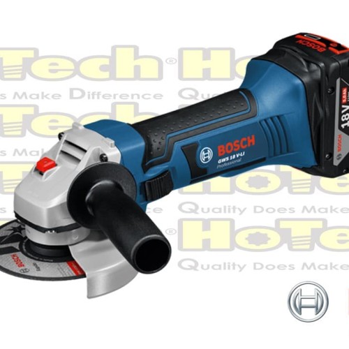 [EZM.5601718] Bosch Cordless Angle Grinder GWS 18 V-LI | BOSCH | Battery Gerinda
