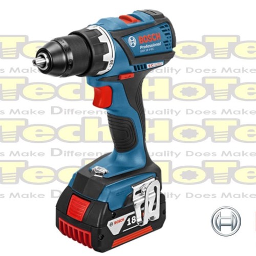 [EZM.5601727] BOSCH | GSR 18 V-EC | Bor/Mesin Bor Tanpa Kabel | Use Battery