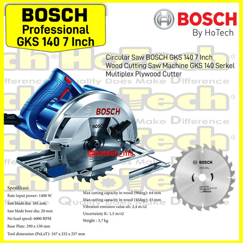 [EZM.5601751] BOSCH |GKS 7000 | Gergaji Sirkular Genggam Bosch