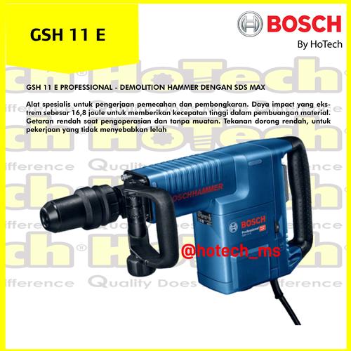 [EZM.5601762] BOSCH GSH 11 E | Demolition Hammer dengan SDS-max Bosch GSH 11 E