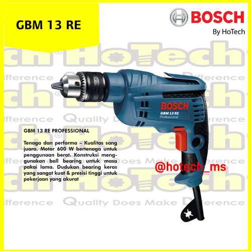 [EZM.5601773] Bosch Hand Drill | GSB 13 | GSB13 | Mesin Bor Tembok