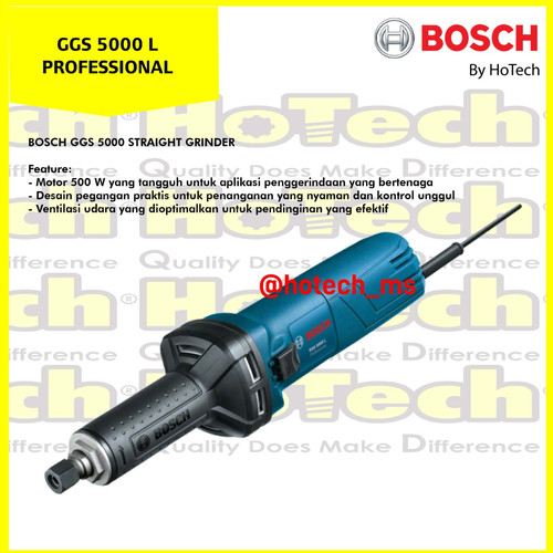 [EZM.5601779] Bosch Straight Grinder | GGS 5000L | GGS500L | Mesin Gerinda Lurus