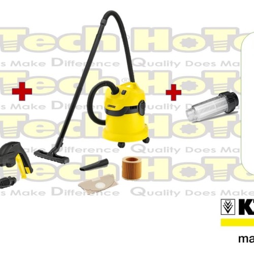 [EZM.5601796] Karcher Paket Hemat | K1 Car + WD 2 Vacuum + Water Filter | Free Gift