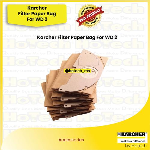 [EZM.5601800] Karcher Filter Paper Bag | For WD 2| 6.904-322.0