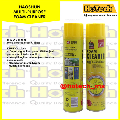 [EZM.5601888] Multi Purpose Foam Cleaner | HAOSHUN | Pembersih Interior Mobil 650ml