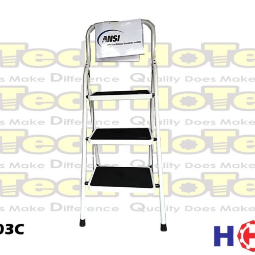 [EZM.5601896] HOKKI | 3 Step Steel Ladder | Tangga Rumah | HOKKI-1103C|Tangga Lipat