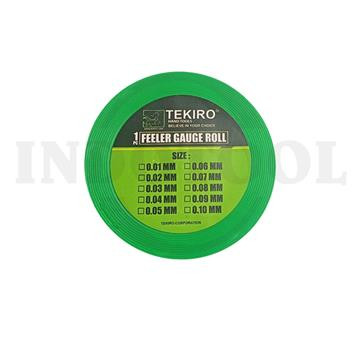 [EZM.5200074] ALAT UKUR CELAH KLEP 0.07mm x 13mm x 5M / FEELER GAUGE ROLL TEKIRO