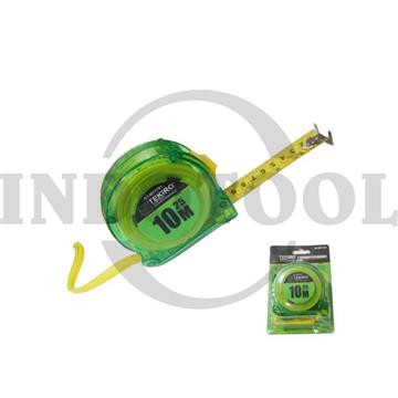 [EZM.5200075] METERAN TUKANG, METERAN KARET 10M / MEASURING TAPE (TRANSPARENT) TEKIRO