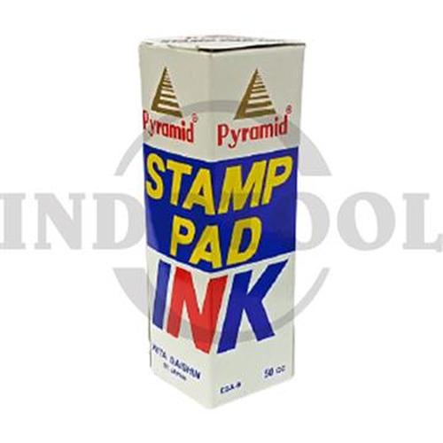 [EZM.5200080] TINTA STEMPEL, BIRU  / INK STAMP, BLUE PYRAMID