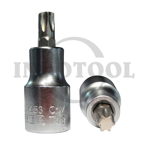 [EZM.5200262] MATA SOK / MATA SOCK BINTANG 1/2'' DR. BIT SOCKET TORX T60 MAXPOWER