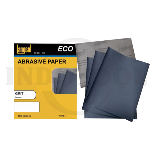 [EZM.5200393] AMPLAS LEMBARAN DUCO TIPE ECO 9" X 11" GRIT P 240 LANSGOL