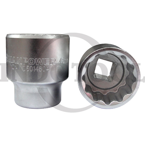 [EZM.5200548] Kunci Sock / Mata Sock / Socket 3/4 " 12 PT 34 mm MAXPOWER