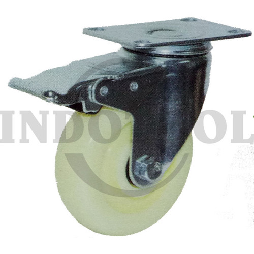 [EZM.5200552] RODA TROLLEY / TROLI/ RODA GEROBAK / NYLON CASTER HEAVY DUTY 4 " (REM)