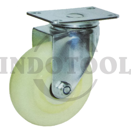 [EZM.5200554] CASTER / RODA TROLLEY / NYLON CASTER HEAVY DUTY (BERPUTAR) 4 "