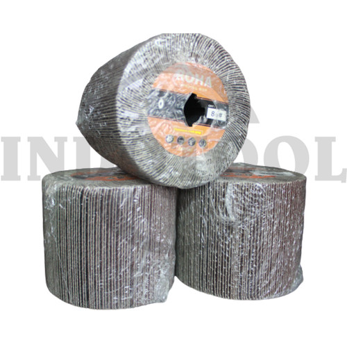 [EZM.5200560] AMPLAS SUSUN GERINDA / ROLLER FLAP DISC #80 ROHA