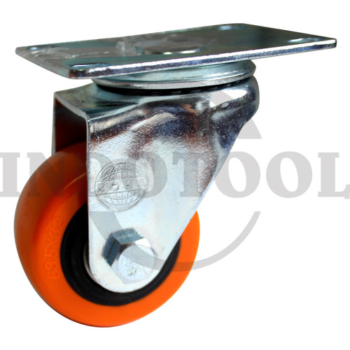 [EZM.5200606] RODA 2.5 " / RODA TROLLEY / TROLI / RODA ETALASE (BERPUTAR) PVC CASTER