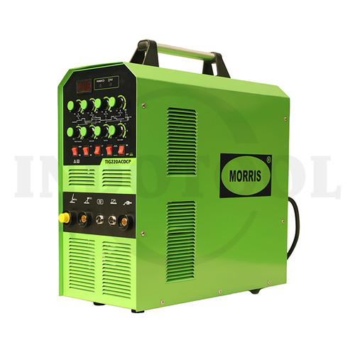 [EZM.5200843] Mesin Las TIG-220 AMP AC/DC 1 Phase Welding Transformer Inverter MORRIS