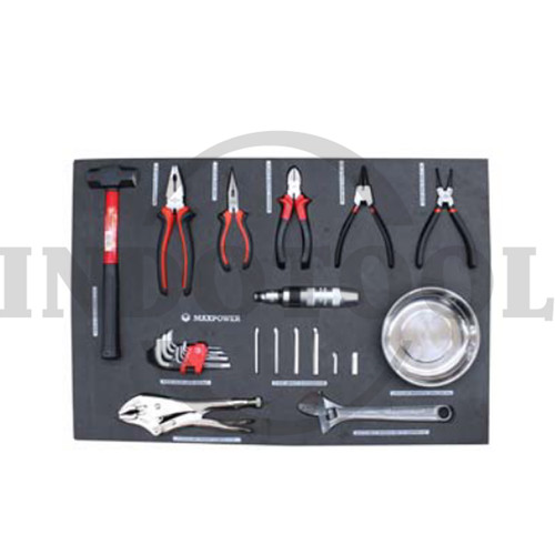 [EZM.5200846] ALAT BENGKEL MOTOR SET 26 PCS / MOTORCYCLE WORKSHOP TOOL SET MAXPOWER