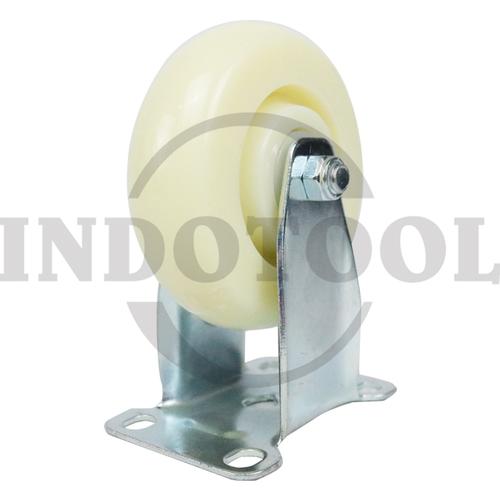 [EZM.5200903] CASTER / RODA TROLLEY / NYLON CASTER HEAVY DUTY (FIXED) 4"