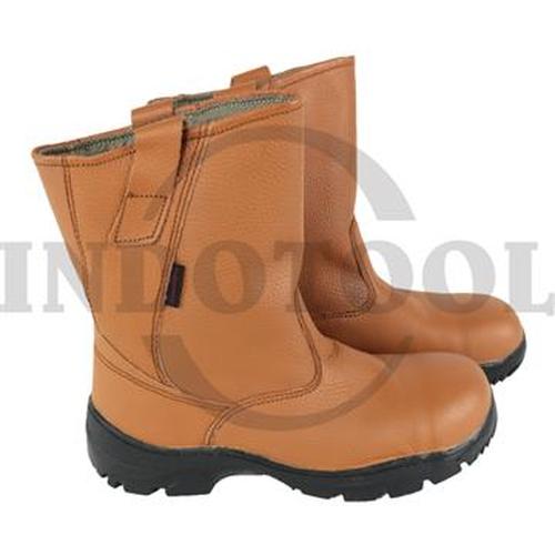 [EZM.5200925] SEPATU SAFETY / SAFETY BOOTS SLIP ON 9599C SIZE 41 BROWN STEEL HORSE