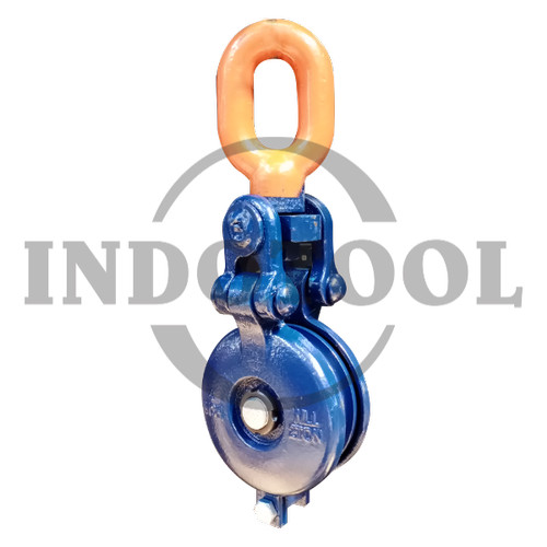 [EZM.5201111] SNATCH BLOCK SWIVEL WITH OVAL EYE 4", 2T, 20x12cm