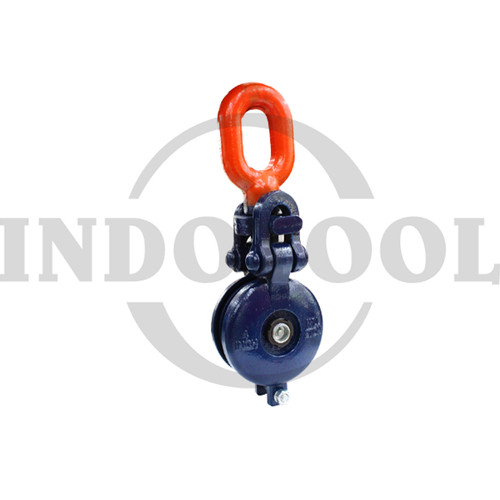[EZM.5201113] SNATCH BLOCK SWIVEL WITH OVAL EYE 6", 5T, 30x15cm