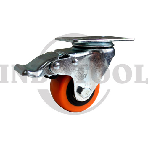 [EZM.5201135] RODA 2 " (REM) / RODA TROLI / RODA ETALASE/ RODA GEROBAK PVC CASTER