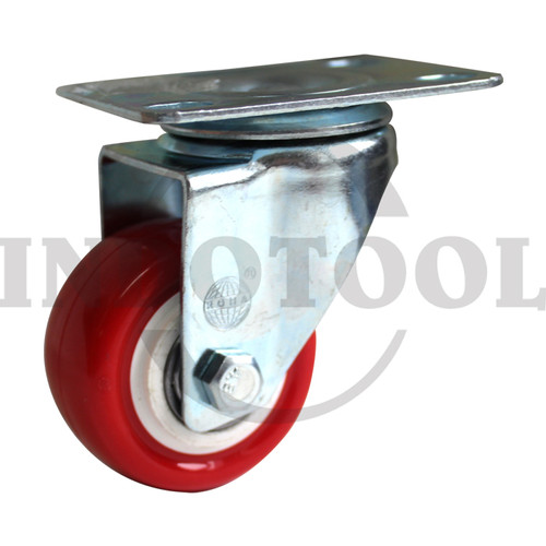 [EZM.5201157] RODA 1.5 " / RODA TROLLEY / TROLI / RODA ETALASE (BERPUTAR) PU CASTER