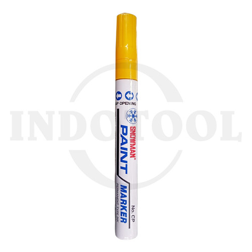 [EZM.5201165] PAINT MARKER, YELLOW SNOWMAN