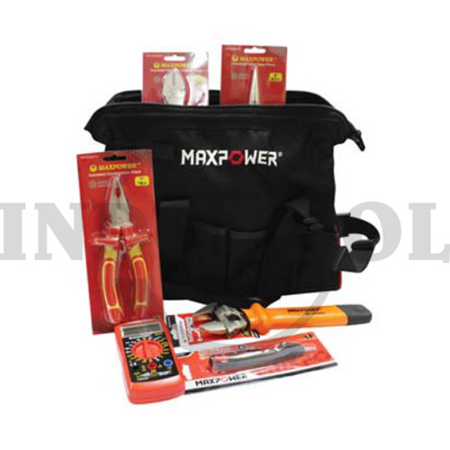 [EZM.5201531] 4 Pcs Peralatan Tukang Listrik Tool Set Insulated Maintenance Set MK-012 MAXPOWER