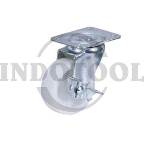 [EZM.5201556] RODA NYLON / NYLON CASTER LIGHT DUTY 1,5 " (BERPUTAR DAN REM)