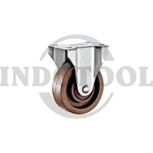 [EZM.5201643] Roda Tahan Panas Phenolic 5" Mati Kapasitas 130kg ROHA