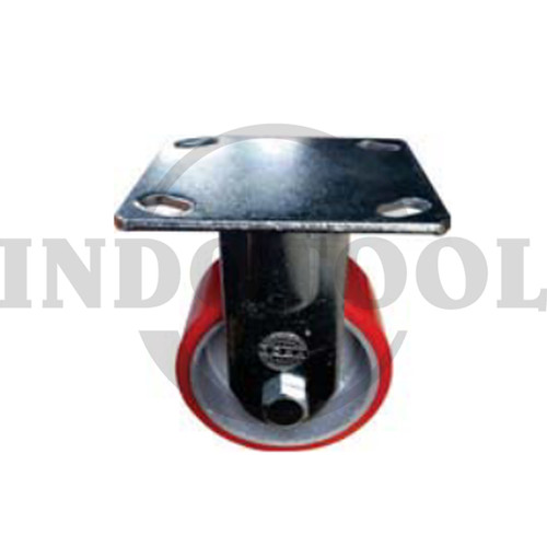 [EZM.5201673] PU CASTER, FIXED 3" (75x50mm), 150kg ROHA