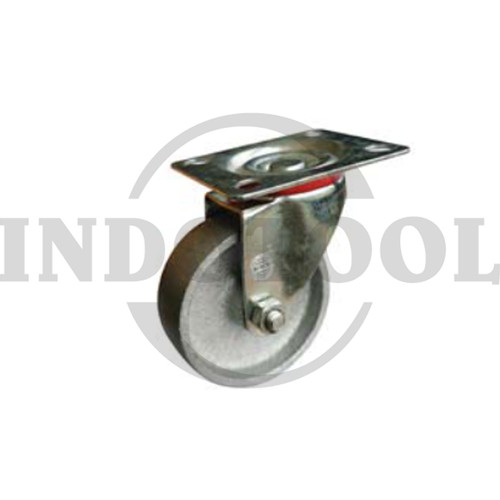 [EZM.5201674] RODA BESI 6" (PUTAR) CAST IRON CASTER INDUSTRIAL SWIVEL 6" 150KG ROHA
