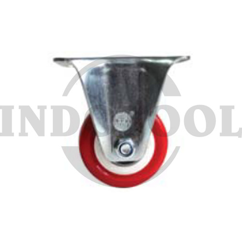 [EZM.5201684] RODA TROLI 2.5" (64x31MM) / RODA TROLLEY / PU CASTER FIXED (MATI) ROHA