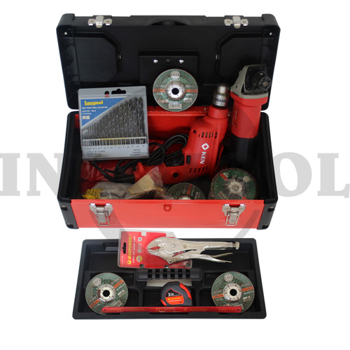 [EZM.5201698] ALAT LAS / PENGELASAN SET 50 PCS WELDING SHOP TOOL SET MK-010 MAXPOWER