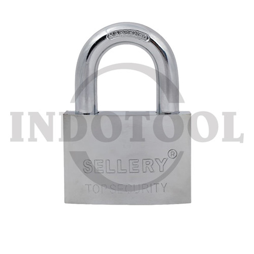 [EZM.5201780] GEMBOK SELLERY PENDEK 60 MM / IRON PADLOCK SHORT SELLERY