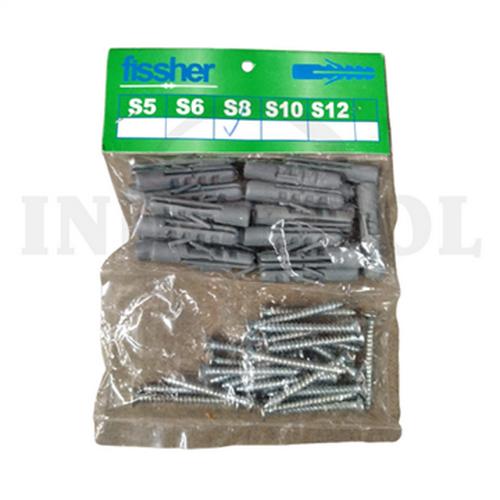 [EZM.5202388] 25 PCS SKRUP S8 + FISSHER