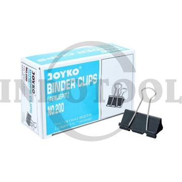 [EZM.5202392] KLIP KERTAS / PENJEPIT KERTAS 1-5/8", NO.200 / BINDER CLIPS JOYKO