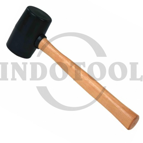 [EZM.5202558] WOODEN HANDLE RUBBER HAMMER 16oz TORA