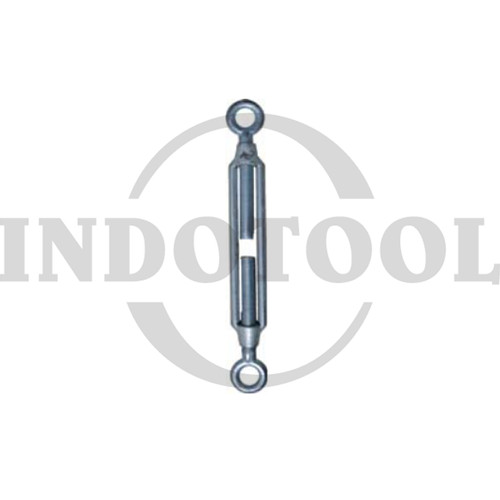 [EZM.5202659] JARUM KERAS 5/8" EYE AND EYE TURNBUCKLES GALVANIZED 5/8 " ROHA