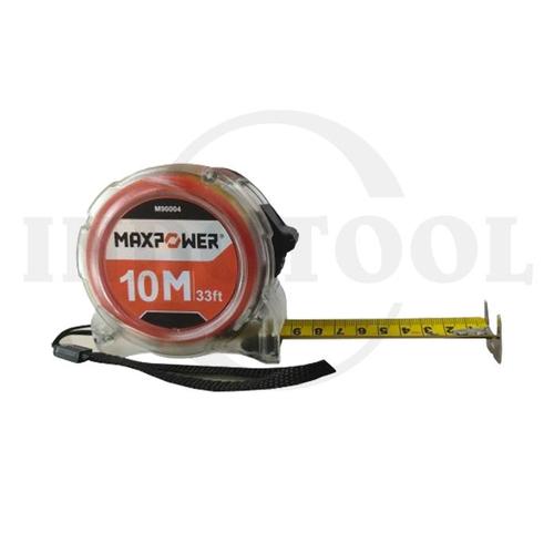 [EZM.5202805] Meteran Transparan 3M - 10M Measuring Tape Transparant Body MAXPOWER