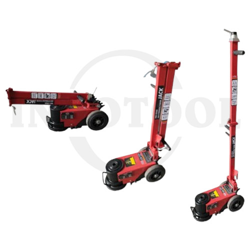 [EZM.5202824] Dongkrak Buaya Angin Double 25 Ton - 100 Ton / Two Stage Air Hydraulic Floor Jack MAXPRO