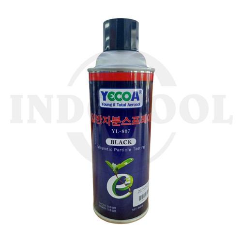[EZM.5202840] Black Magnetic Particle Spray 450ml YL-807-2 Aeorosol Inspeksi YECOA