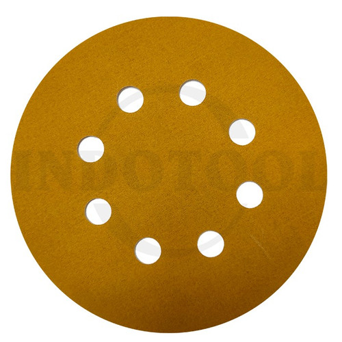 [EZM.5202843] Amplas Bulat 5 inch (8 Lubang) Abrasive Disc 5" LANGSOL