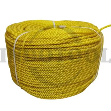 [EZM.5202972] TALI TAMBANG PLASTIK WARNA KUNING 6mm / TALI TAMBANG PE, KUNING UMUM