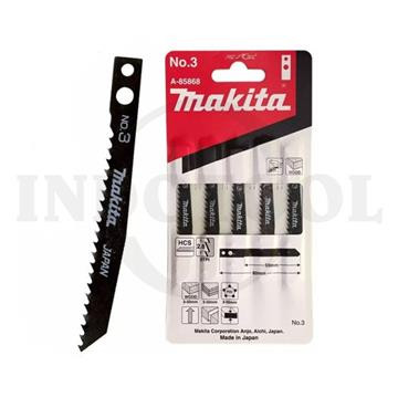 [EZM.5202990] MATA PISAU GERGAJI A85868, NO.3 FOR WOOD / BLADE FOR JIG SAW MAKITA