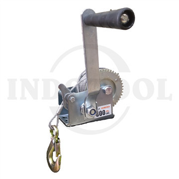 [EZM.5203142] Katrol Manual 1200LBS - 3500LBS / 540kg - 3500kg Hand Winch Set Komplit ROHA