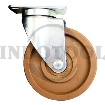 [EZM.5203150] Roda Tahan Panas Phenolic 3" Hidup / Putar Kapasitas 80kg ROHA