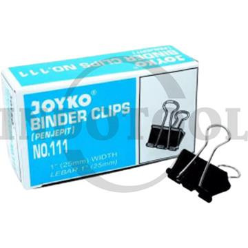[EZM.5203184] KLIP KERTAS / PENJEPIT KERTAS 1", NO.111 / BINDER CLIPS JOYKO